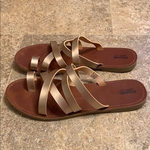 Mossimo Supply Co. strappy slide on sandals